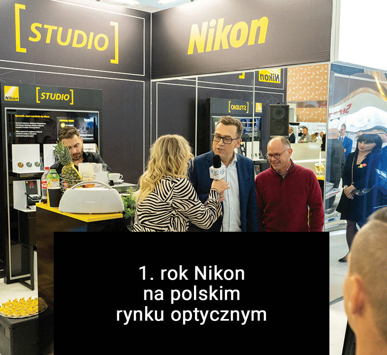 Nikon od roku na polskim rynku optycznym